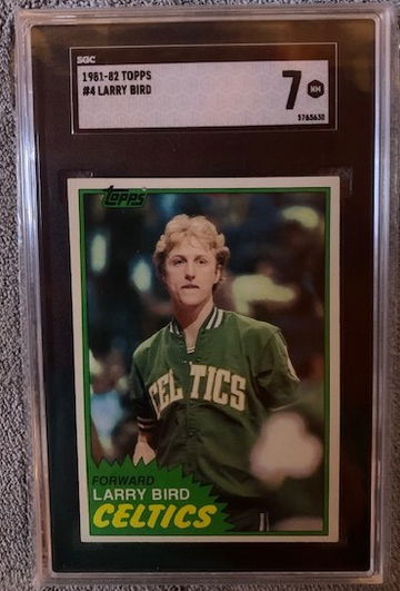 Larry Bird 1981 Topps 7