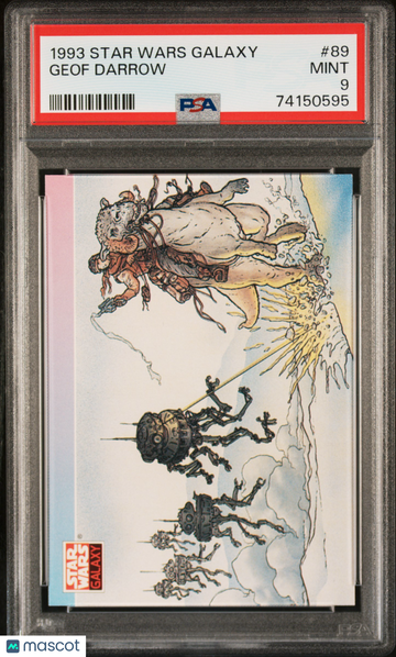 1993 Star Wars Galaxy Geof Darrow #89 PSA 9