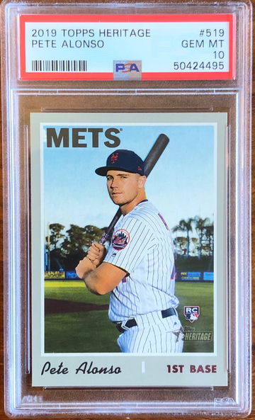 Pete Alonso 2019 Topps Heritage 519