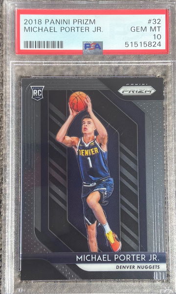 2018 Panini Prizm Michael Porter JR RC PSA10