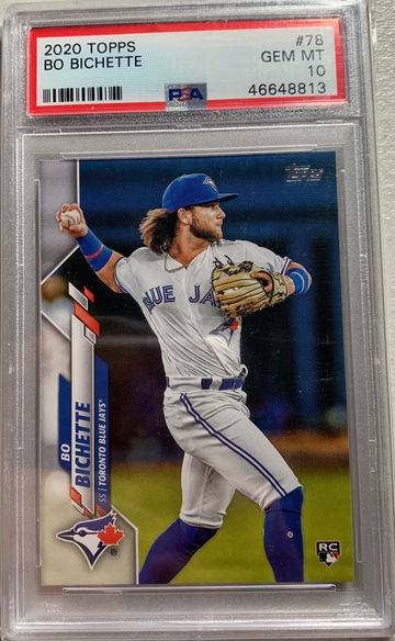 2020 Topps Series 1 Bo Bichette PSA 10