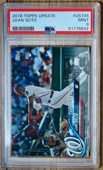 2018 Topps Udate Juan Soto