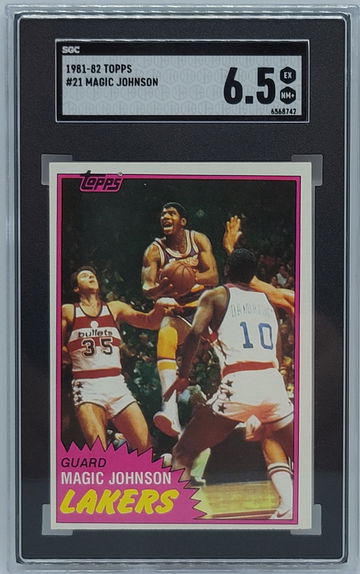 1981-82 Topps Magic Johnson