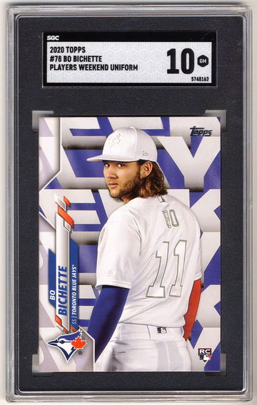 2020 Topps Bo Bichette SGC