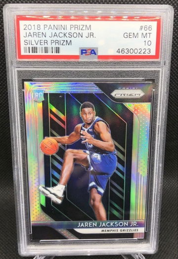 Jaren Jackson Jr. 2018 Silver Prizm RC PSA 10