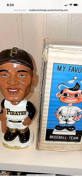 1962 Roberto Clemente Nodder Gem Mint with original box!