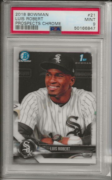 Luis Robert Bownan 1st Chrome 