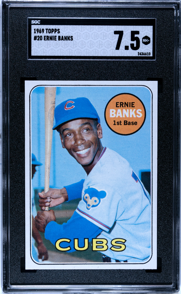 1969 Topps Ernie Banks #20 SGC 7.5