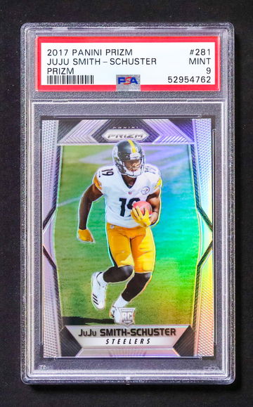 2017 Prizm - Juju Smith-Schuster - Rookie Silver Prizm PSA 9