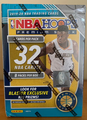 2019-2020 Hoops Premium Stock Blaster Box