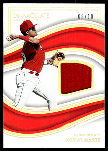 2023 Panini Immaculate Noelvi Marte #MP-NM Patch /10