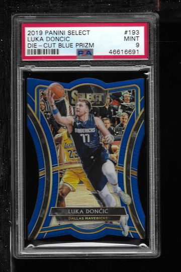2019 SELECT LUKA DONCIC DIE CUT BLUE