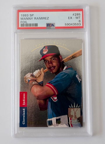 Manny Ramirez 1993 SP Upper Deck Foil PSA 6 Rookie #285