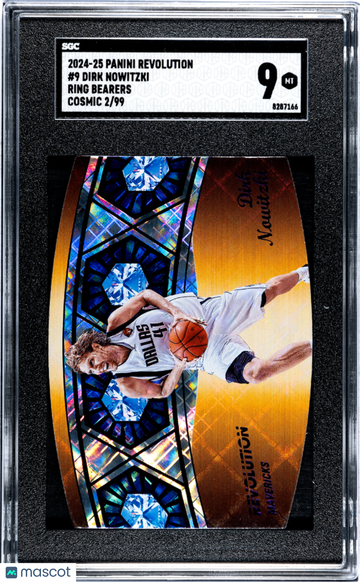 2024 Panini Revolution Dirk Nowitzki #9 Ring Bearers Cosmic SGC 9