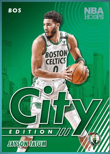 Jayson Tatum city Edition insert