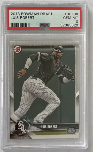 2018 Bowman Draft Luis Robert PSA 10