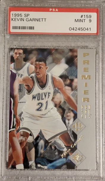 1995 SP Kevin Garnett  #159 Mint 9
