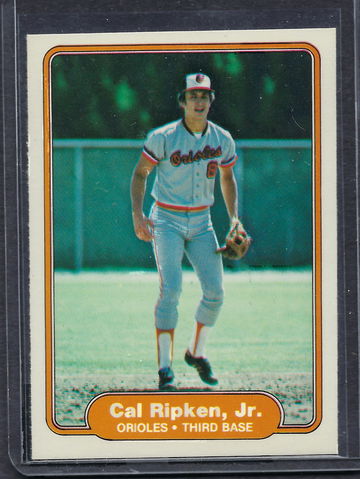 1982 fleer Cal Ripken Jr Rookie CARD