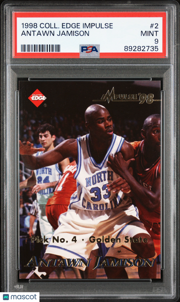 1998 Collector's Edge Impulse Antawn Jamison #2 PSA 9