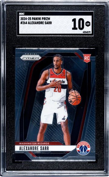 2024-25 Panini Prizm #264 Alexandre Sarr SGC 10
