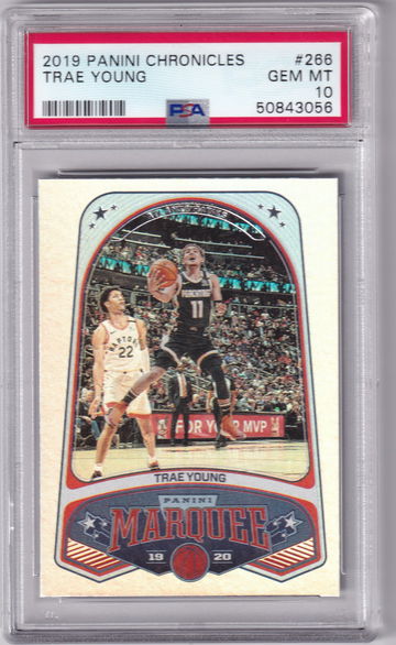 2019 Panini Chronicles Trae Young Marquee #266 PSA 10