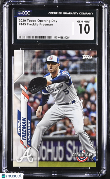 2020 Topps Opening Day Freddie Freeman #145 CGC 10