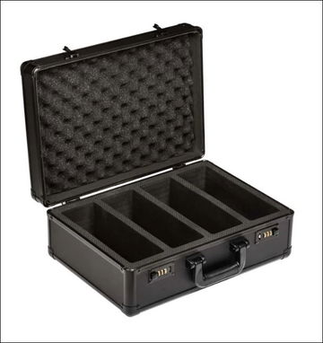 Slab Case 4 Row (Fits PSA,BGS,SGC,CGS,HGA) Graded Card Case Storage W/ Dual Lock System