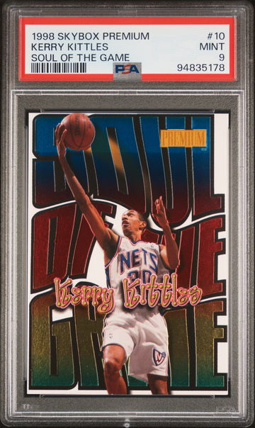 1998 SKYBOX KERRY KITTLES PREMIUM SOUL OF THE GAME #10 PSA 9 BK.A2.32