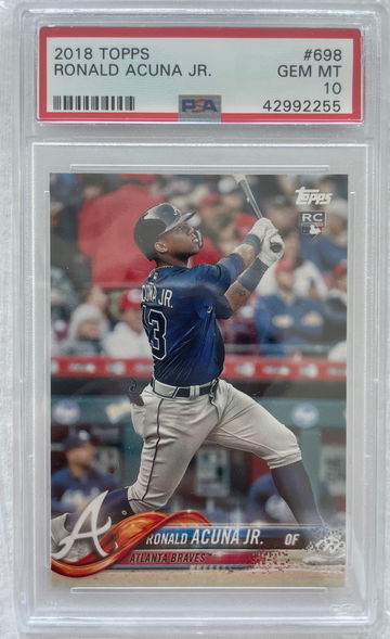 2018 Topps Ronald Acuna Jr. #698