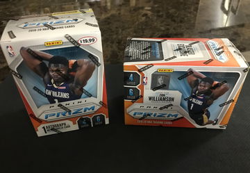 Lot of 2 2019-2020 Panini Prizm Basketball Blaster Boxes - Sealed