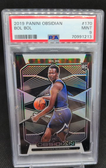 2019-20 Panini Obsidian 170 Bol Bol RC PSA 9
