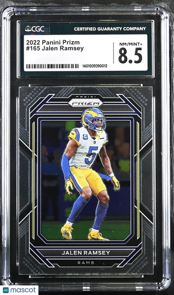 2022 Panini Prizm Jalen Ramsey #165 CGC 8.5