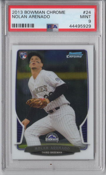 2013 Bowman Chrome Nolan Arenado PSA 9