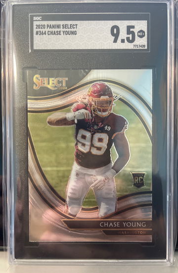 2020 Panini Select Chase Young RC Field Level SGC 9.5