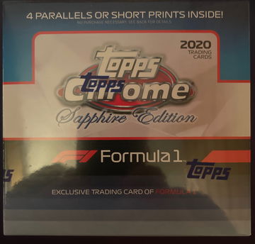 2020 Topps Chrome Sapphire Edition Formula 1 F1