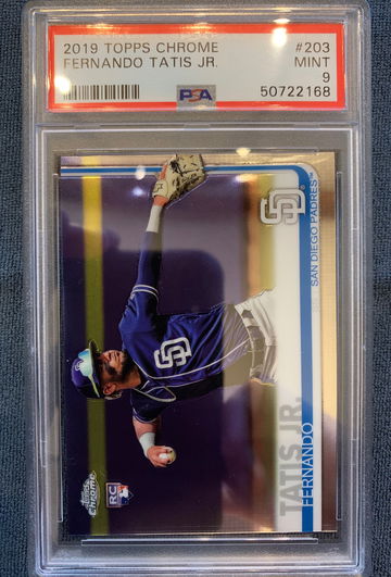 2019 Topps Chrome #203 Fernando Tatis
