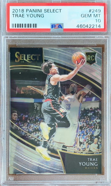 Trae Young courtside 