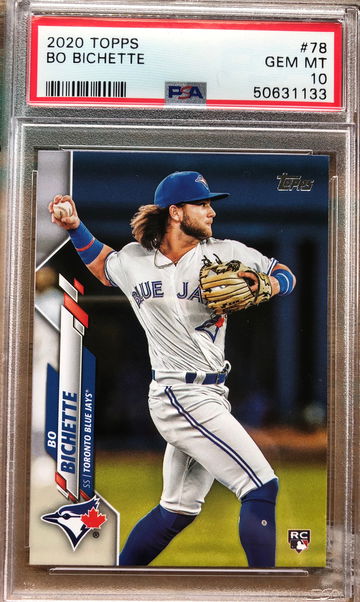 2020 Topps Bo Bichette PSA 10