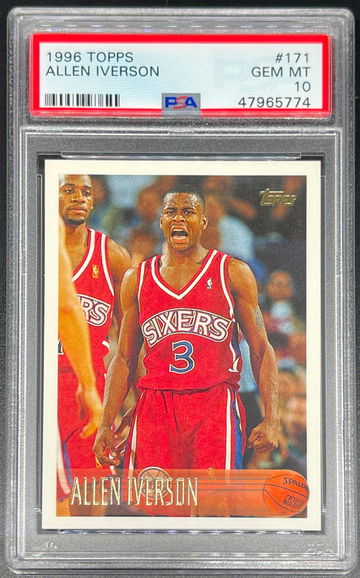 Allen Iverson 171 Topps Rookie 