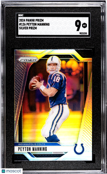 2024 Panini Prizm Peyton Manning #126 Silver SGC 9