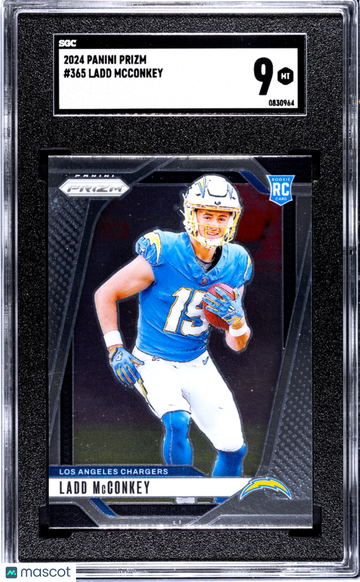 2024 Panini Prizm Ladd Mcconkey #365 SGC 9