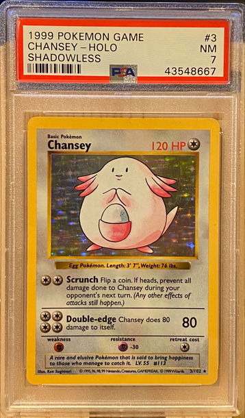 Pokémon/Pokemon - 1999 Base Set Shadowless Chansey