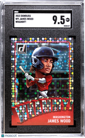 2023 Donruss James Wood #W9 Whammy! SGC 9.5