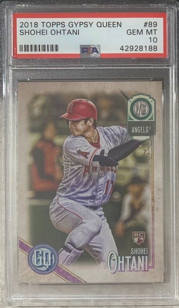 2018 Topps Gypsy Queen Shohei Ohtani PSA 10
