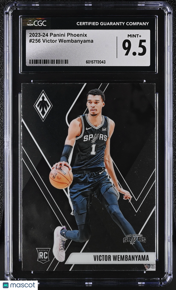 2023-24 Panini Phoenix Victor Wembanyama #256 CGC 9.5