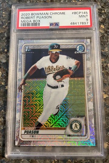 2020 Bowman Chrome Robert Puason Mega Box PSA 9