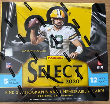 2020 Panini Select Football Hobby Box