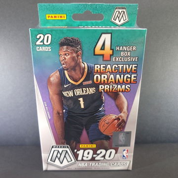 2019-2020 Panini Mosaic NBA Basketball Hanger Box Orange Prizms NEW Sealed