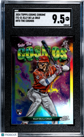 2024 Topps Cosmic Chrome Elly De La Cruz #ITC-21 Into The Cosmos SGC 9.5