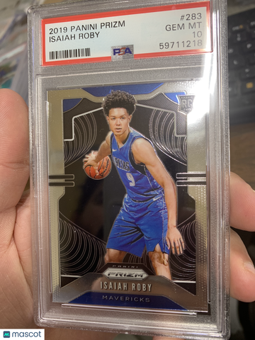 2019 Panini Prizm Isaiah Roby #283 PSA 10